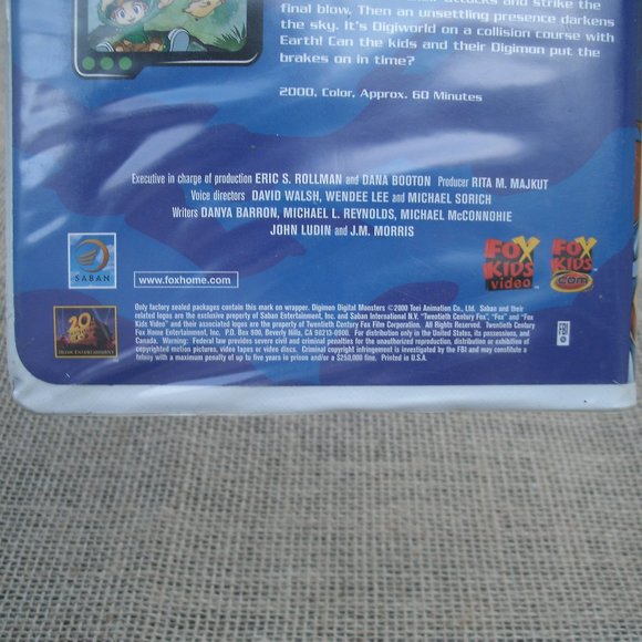 Digimon The Digidestined Child VHS anime tape - Picture 4 of 16